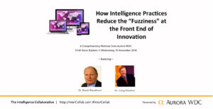 How Intelligence Practices Reduce the Fuzziness at the Front End of Innovation